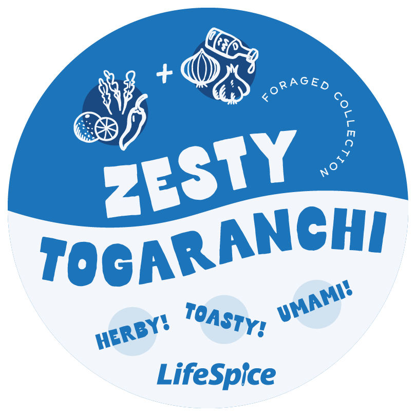 zesty togaranchi foraged collection label