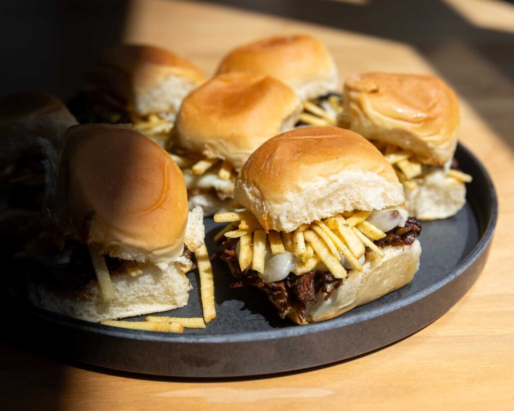 Giardiniera Beef Sliders