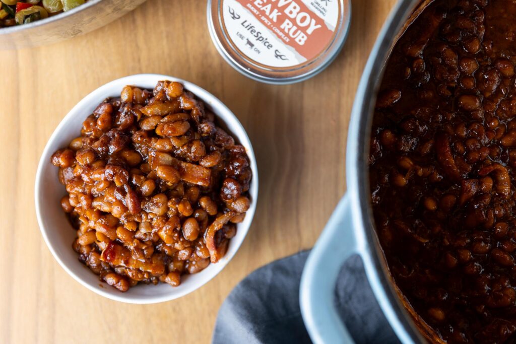 beans in a bowl